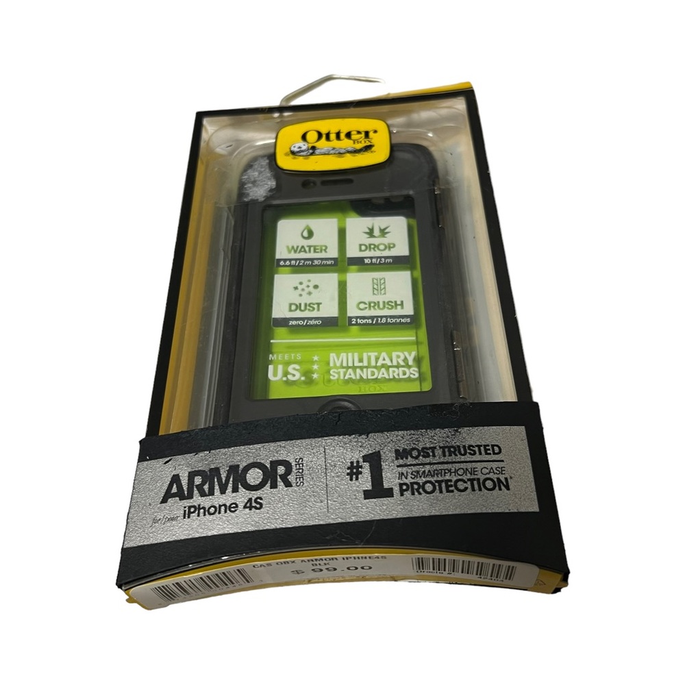 OEM Otterbox Armor Series Waterproof Rugged Case For Apple Iphone 4S Neon Green